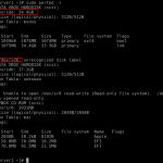 آموزش پارتیشن بندی در لینوکس